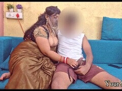 18, フェラチオ, 中出し, イく瞬間, インド人, 淫乱熟女, 母, 義母