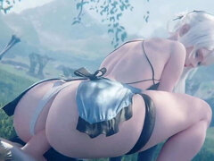 Dreidimensional, Hundestellung, Pov, Flotter dreier