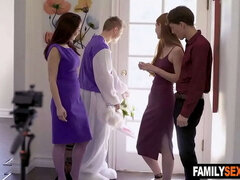 家族, 面白, ハードコア, 淫乱熟女, 母, 義母, 禁句, ティーン