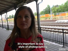 Czech Streets 105 Large-Breasted mom Denisa