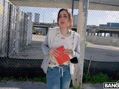 Hundestellung, Lecken, Muschi, Rasiert, Dürr, Socken, Tätowierung, Titten