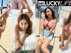 ビーチ, デカパイ, フェラチオ, バック, フェティッシュ, Hd, ハメ撮り, オマンコ