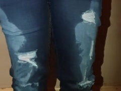 Alice - Totally Desperate, Peeing My Jeans & Showing Pussy
