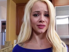 Grosse titten, Blondine, Blasen, Spermaladung, Kehlenfick, Hundestellung, Jungendliche (18+), Flotter dreier