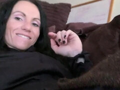 Leie, Tussi, Braunhaarige, Hd, Masturbation, Solo