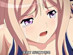 デカパイ, ビキニ, フェラチオ, フォアサム, グループ, 公共, 三人, オッパイの