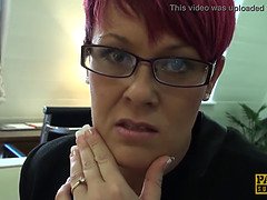 緊縛, デカチン, イギリス人, 服従, フェティッシュ, 淫乱熟女, ストッキング, オッパイの