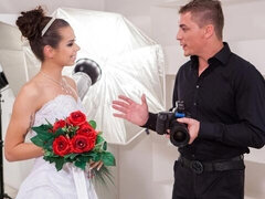 18 jaar, Grote lul, Brijd, Hondjeshouding, Ondergoed, Slipje, Kousen, Tiener