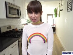 Petite Riley Reid Gets Fucked Hard By The Plumber