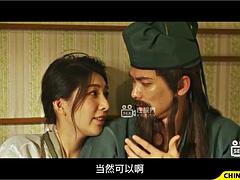 アジア人, 美人, デカパイ, フェラチオ, 中国人, イく瞬間, オッパイの