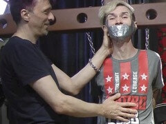 Gay hardfuck, gay domination, clamps