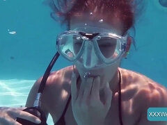 素人, イく瞬間, 手コキする, ハードコア, Hd, ハンガリー人, オナニー, 水中