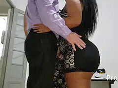 Mooie dikke vrouwen, Zwart, Pijpbeurt, Braziliaans, Mollig, Sperma shot, Realiteit, Trio