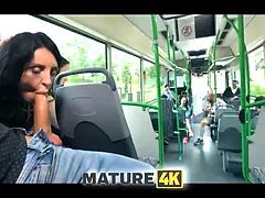 Mature4k. nail me in the bus! in front of everyone...
