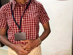 Anal, Collège université, Hd, Indienne, Élève, Étudiant, Uniforme, Vierge