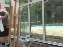 ぽっちゃり, デカパイ, イギリス人, お婆さん, Hd, レズビアン, 淫乱熟女, 妻