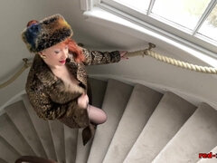 Arsch, Grosser arsch, Grosse titten, Lingerie, Masturbation, Reif, Muschi, Titten