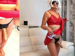 Amateur, Fetichismo travestista, Cornudo, Sucio, Dominación, Francés, Humillación, Puta