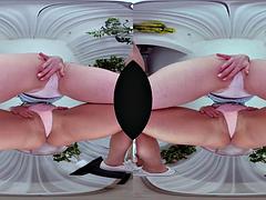 3 dimensionaal, Lesbisch, Slipje, Gezichtspunt, Realiteit