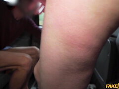 Gina Snow’s Wild Taxi Ride with Blonde Heat