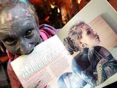 Leie, Emotionale dirne, Fetisch, Grufti, Hd, Solo, Tätowierung