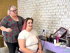 Culo, Gorda, Entre bastidores, Culo grande, Tetas grandes, Desnudo, Coño, Trio