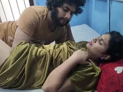 アジア人, カップル, Hd, 自家製, インド人, キス, 乳首, ヤリマン