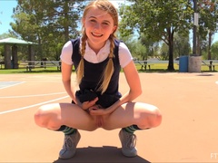 Anal, Extrême, Doigter, Masturbation, Orgasme, Public, Solo, Sous la jupe