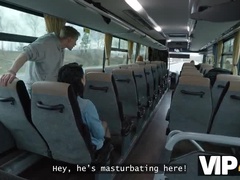 Schönheit, Grosse titten, Schwarz, Bus, Gehörnter ehemann, Milf, Pov, Strümpfe