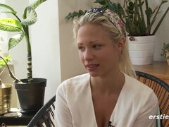 Grosse titten, Blondine, Frau, Hardcore, Masturbation, Natürlichen titten, Solo, Titten