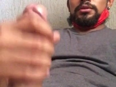 Appetizing jism whips out this yam-sized dic.