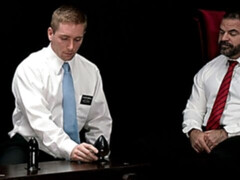 Dildo riding and twisted domination with Elder Kimball