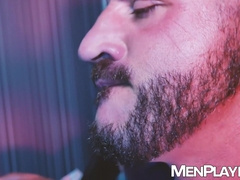 Dominant David Cork anal and raw breeds Javi Grays tight asshole