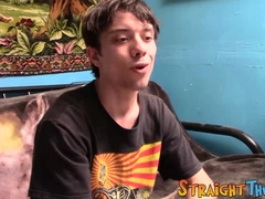 Trouble maker Chad Turner chills out and relax with his hairy dick in his hand