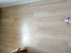 Huge cock drops a monster load
