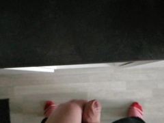 nineteen-Yr-Older faps off in front of a mirror