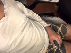 Gay guy jerking off, caught masturbating, caught