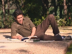 black muscle leather batty man plumbs white man