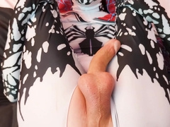 Spider Gwen In Big Dick Bottom Gets Ass Pounded In Costume