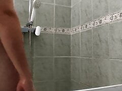 Shower teasing
