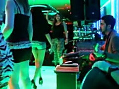 Scorching turkish honeys Dancing in nightclub