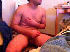Shaking orgasm, jacking off, solo male fleshlight