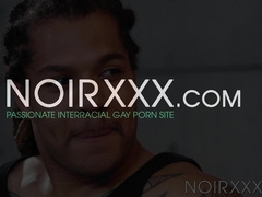 Long haired hottie Floyd Johnson wastes no time in satisfying my bouncy butt