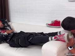 Dan Edwards Sniffs And Licks Diablo Beautiful Bare Feet