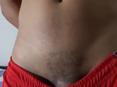 Hetero  deixou   amigo gay pegar no pau
