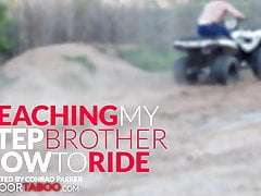 Lance Ford Teaches His Stepbrother How To Ride NextDoorTaboo