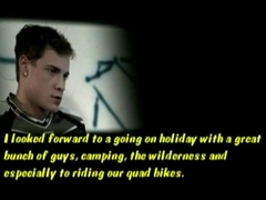 Alluring Outdoor Dick-sucking Action With Two Muscle