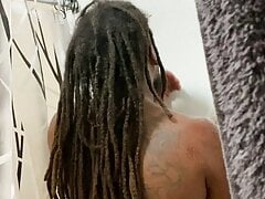 Me in the shower