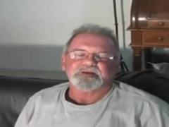 Grandpa enjoys his neighbors cock