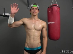 Daniel Donovan looks so fucking hot while ready to work out